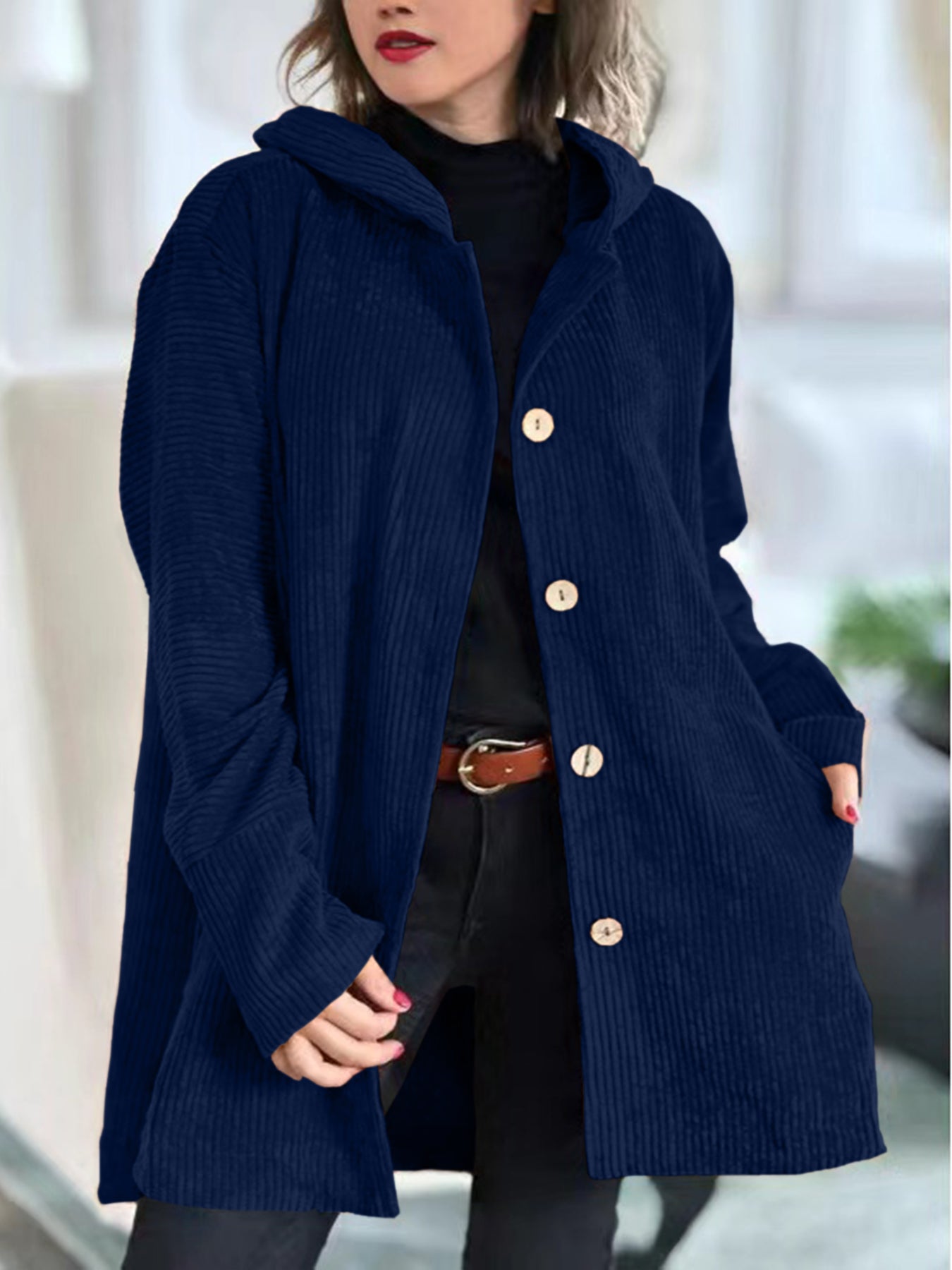 Avery’s | Cozy Hooded Jacket