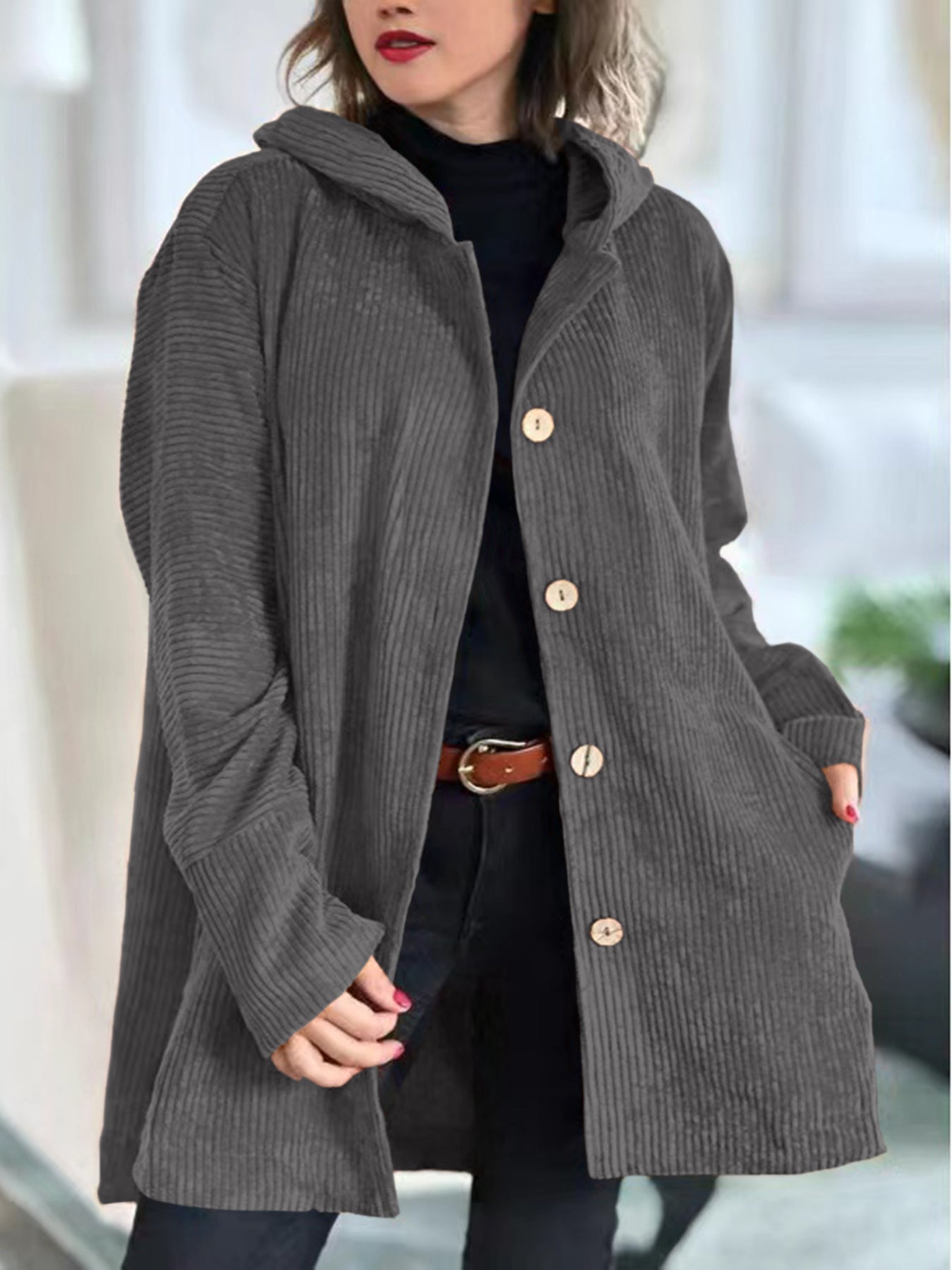 Avery’s | Cozy Hooded Jacket