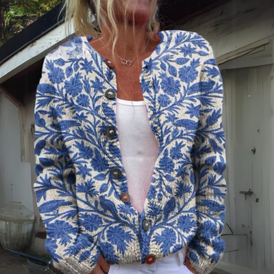 Naomi | Autumn Floral Cardigan