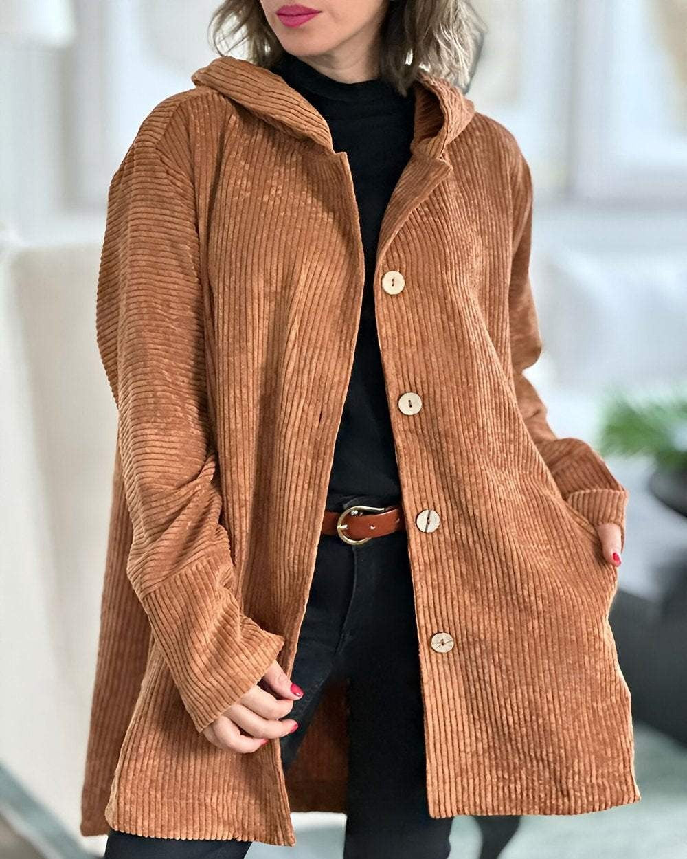 Avery’s | Cozy Hooded Jacket
