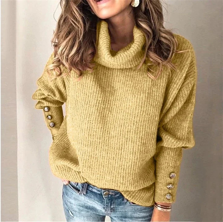Hailey’s | Casual Knit Turtleneck Sweater