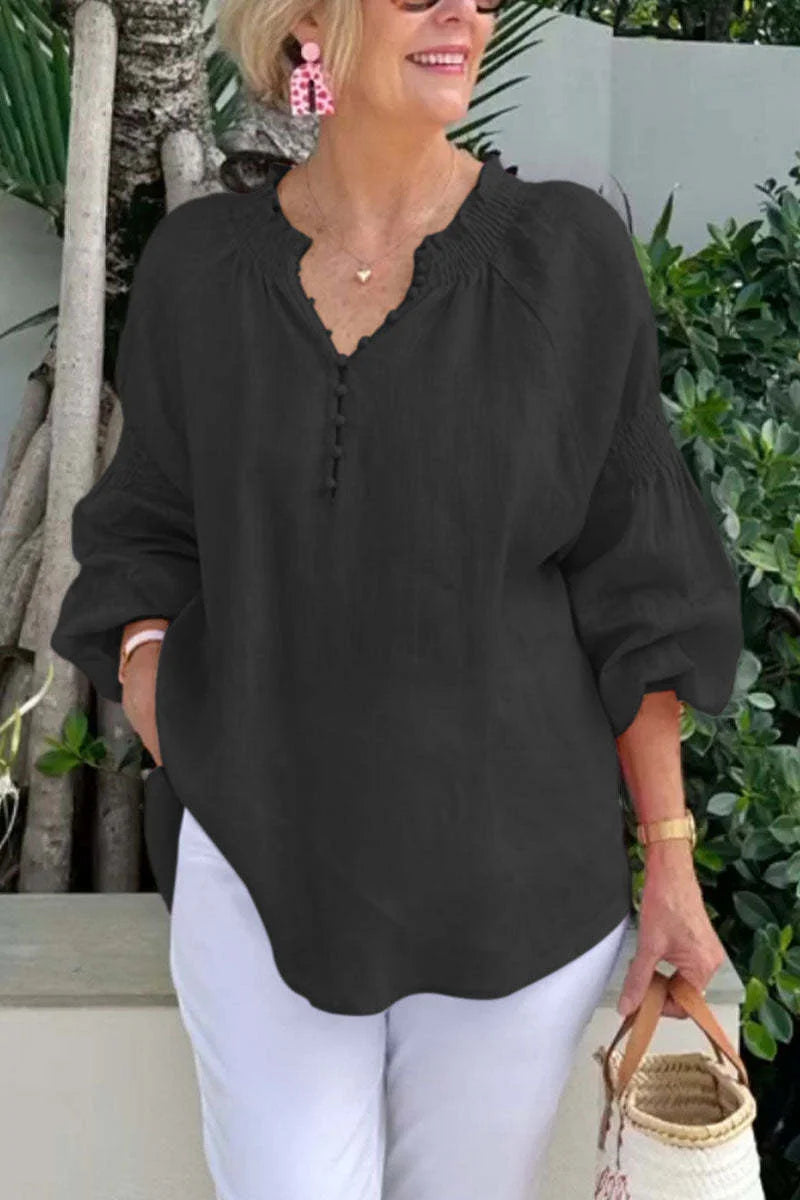 Aurora’s | Effortless Linen Top