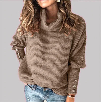 Hailey’s | Casual Knit Turtleneck Sweater