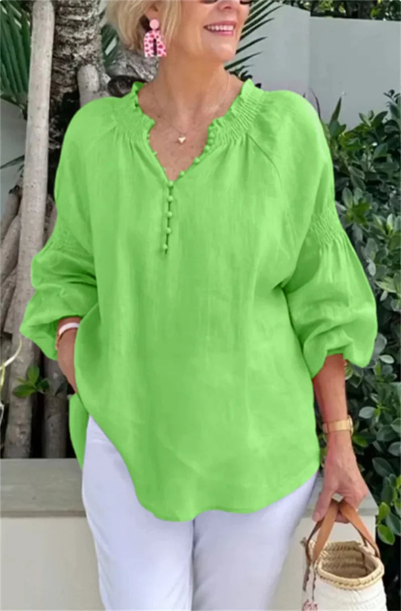 Aurora’s | Effortless Linen Top