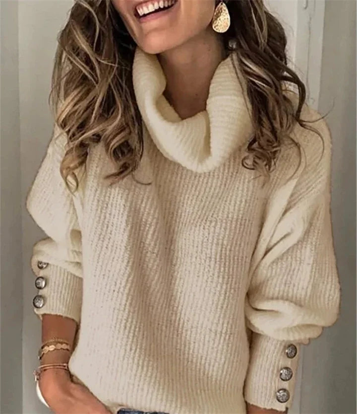 Hailey’s | Casual Knit Turtleneck Sweater