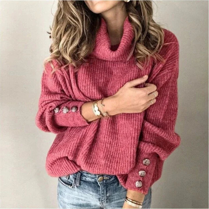 Hailey’s | Casual Knit Turtleneck Sweater