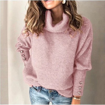 Hailey’s | Casual Knit Turtleneck Sweater
